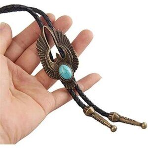 NECKLACE Leather Western Cowboy for Men’s Bolo Tie